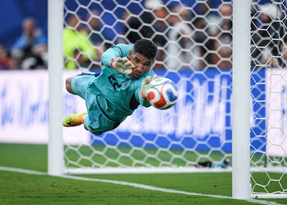 Fussball FIFA WM 2026 Vorrunde Gruppe L in New Jersey Panama - England 27.06.2026 Torwart Orlando Mosquera (Portugal) *** Soccer: 2026 FIFA World Cup, Group L Preliminary Round in New Jersey: Panama vs. England, June 27, 2026; Goalkeeper: Orlando Mosquera (Portugal)