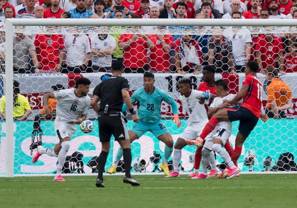 Goal, Tor durch Jude Bellingham (England, 10) FIFA World Cup, WM, Weltmeisterschaft, Fussball 2026: Panama v England 27 June 2026, FIFA World Cup 2026: Panama v England (Group L, Matchday 3) at New York New Jersey Stadium in East Rutherford, New Jersey, USA. *** Goal by Jude Bellingham (England), 10th match of the 2026 FIFA World Cup: Panama vs. England, June 27, 2026; 2026 FIFA World Cup: Panama vs. England, Group L, Matchday 3, at New York New Jersey Stadium in East Rutherford, New Jersey, USA Copyright: HMBxMedia xMarcoxBader