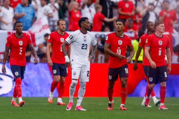 Amir Murillo of Panama disappointed after the 0-1 , Group L - FIFA World Cup, WM, Weltmeisterschaft, Fussball 2026, Panama v England, New York New Jersey Stadium, June 27, 2026, East Rutherford, United States.
