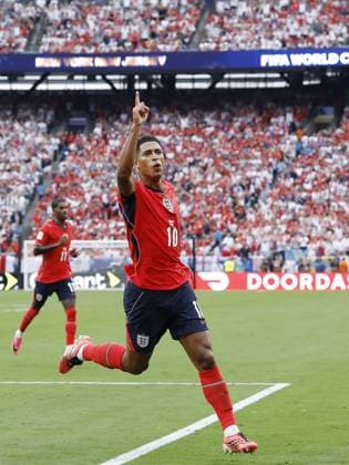 NEW JERSEY - Jude Bellingham of England celebrates the 0-1 during the FIFA 2026 World Cup Group L match between Panama and England at the New Jersey Stadium on June 27, 2026, in New Jersey, United States. MAURICE VAN STEEN ANP FIFA World Cup, WM, Weltmeisterschaft, Fussball 2026 2026 xVIxANPxSportx xMauricexvanxSteenxIVx 562204823 originalFilename: 562204823.jpg