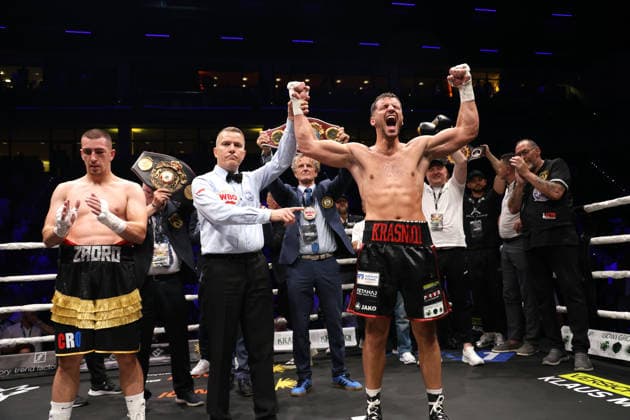 Boxen: PrimeTime Promotion, Showdown for Legacy IV, Ludwigsburg, 27.06.2026 WBA-Europameisterschaft: Ardian Krasniqi (GER) - Vinko Zadro (CRO) Ludwigsburg Germany *** Boxing PrimeTime Promotion, Showdown for Legacy IV, Ludwigsburg, June 27, 2026 WBA European Championship Ardian Krasniqi (GER) vs. Vinko Zadro (CRO) Ludwigsburg, Germany