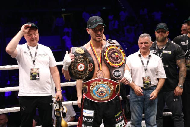 Boxen: PrimeTime Promotion, Showdown for Legacy IV, Ludwigsburg, 27.06.2026 WBA-Europameisterschaft: Ardian Krasniqi (GER) - Vinko Zadro (CRO) Ludwigsburg Germany *** Boxing PrimeTime Promotion, Showdown for Legacy IV, Ludwigsburg, June 27, 2026 WBA European Championship Ardian Krasniqi (GER) vs. Vinko Zadro (CRO) Ludwigsburg, Germany