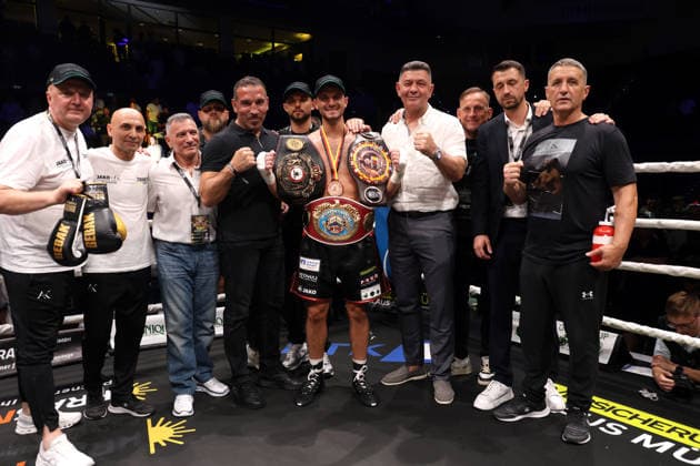 Boxen: PrimeTime Promotion, Showdown for Legacy IV, Ludwigsburg, 27.06.2026 WBA-Europameisterschaft: Ardian Krasniqi (GER) - Vinko Zadro (CRO) Ludwigsburg Germany *** Boxing PrimeTime Promotion, Showdown for Legacy IV, Ludwigsburg, June 27, 2026 WBA European Championship Ardian Krasniqi (GER) vs. Vinko Zadro (CRO) Ludwigsburg, Germany