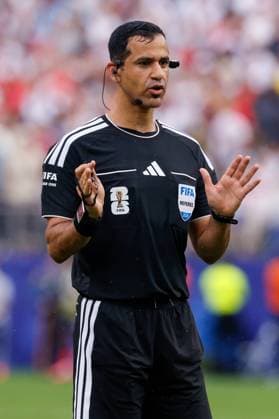 referee Abdulrahman Al Jassim , Group L - FIFA World Cup, WM, Weltmeisterschaft, Fussball 2026, Panama v England, New York New Jersey Stadium, June 27, 2026, East Rutherford, United States.