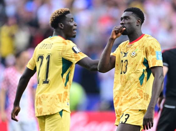 Croatia v Ghana - FIFA World Cup, WM, Weltmeisterschaft, Fussball 2026 - Group L PHILADELPHIA, USA - JUNE 27: Derrick Luckassen (23) of Ghana celebrates after scoring a goal during the 2026 FIFA World Cup First Stage Group L match between Croatia and Ghana at Lincoln Financial Field (Philadelphia Stadium) in Philadelphia, Pennsylvania, United States on June 27, 2026. Abdulhamid Hosbas Anadolu Pennsylvania United States. Editorial use only. Please get in touch for any other usage.  Copyright: x2026xAnadoluxAbdulhamidxHosbasx
