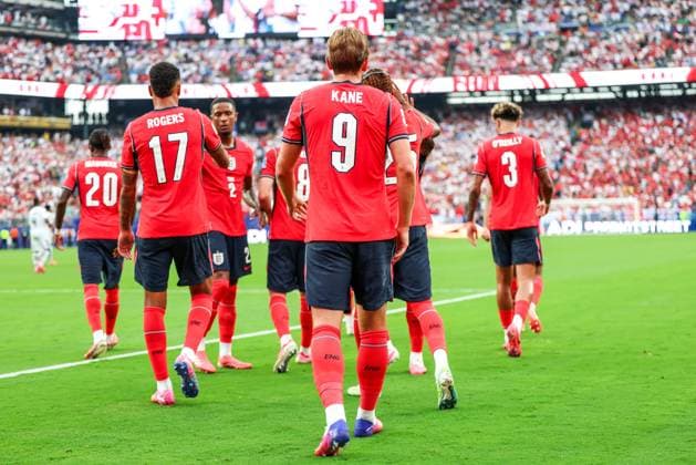 RECORD DATE NOT STATED FIFA World Cup, WM, Weltmeisterschaft, Fussball 2026 - Group L - Panama v England Harry Kane player of England celebrates his goal during the match between Panama and England in the third round of Group L of the 2026 FIFA World Cup group stage at New York New Jersey Stadium, in East Rutherford, United States, on Saturday, June 27, 2026.(Foto: William Volcov Brazil Photo Press IMAGO) Sports East Rutherford NJ United States of America Copyright: xWILLIAMxVOLCOVx