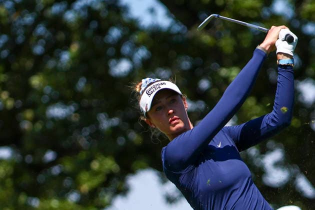 June 27, 2026, Chaska, Minnesota, United States: KELLY NORDA drives the ball at hole seventeen. This is the third day of the 2026 KPMG WomenÃ¢â‚¬â ¢s PGA, Golf Herren Championship at Hazeltine National Golf Course in Chaska Minnesota. 2026 KPMG WomenÃ¢â‚¬â ¢S PGA Championship - Day 3  - ZUMAt166 20260627_zsp_t166_131 Copyright: xMichaelxTurnerx