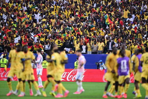 Croatia v Ghana - FIFA World Cup, WM, Weltmeisterschaft, Fussball 2026 - Group L PHILADELPHIA, USA - JUNE 27: Derrick Luckassen (23) of Ghana celebrates after scoring a goal during the 2026 FIFA World Cup First Stage Group L match between Croatia and Ghana at Lincoln Financial Field (Philadelphia Stadium) in Philadelphia, Pennsylvania, United States on June 27, 2026. Abdulhamid Hosbas Anadolu Pennsylvania United States. Editorial use only. Please get in touch for any other usage.  Copyright: x2026xAnadoluxAbdulhamidxHosbasx