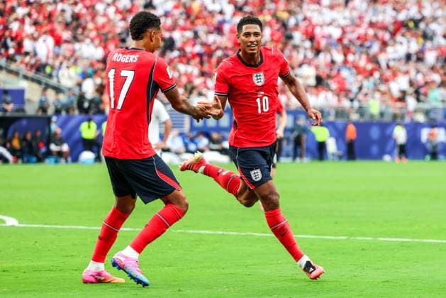 RECORD DATE NOT STATED FIFA World Cup, WM, Weltmeisterschaft, Fussball 2026 - Group L - Panama v England Jude Bellingham player of England celebrates his goal during the match between Panama and England in the third round of Group L of the 2026 FIFA World Cup group stage at New York New Jersey Stadium, in East Rutherford, United States, on Saturday, June 27, 2026.(Foto: William Volcov Brazil Photo Press IMAGO) Sports East Rutherford NJ United States of America Copyright: xWILLIAMxVOLCOVx