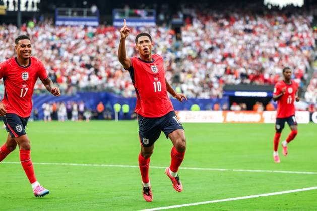 RECORD DATE NOT STATED FIFA World Cup, WM, Weltmeisterschaft, Fussball 2026 - Group L - Panama v England Jude Bellingham player of England celebrates his goal during the match between Panama and England in the third round of Group L of the 2026 FIFA World Cup group stage at New York New Jersey Stadium, in East Rutherford, United States, on Saturday, June 27, 2026.(Foto: William Volcov Brazil Photo Press IMAGO) Sports East Rutherford NJ United States of America Copyright: xWILLIAMxVOLCOVx