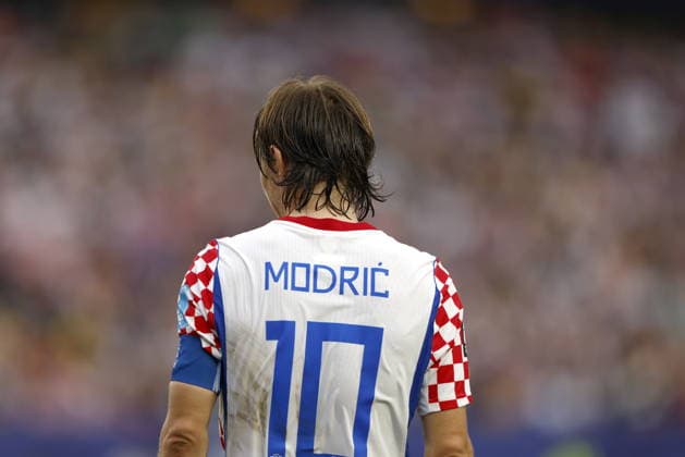 FIFA World Cup, WM, Weltmeisterschaft, Fussball 2026 - Group L - Croatia vs Ghana Luka Modric of Croatia looks on during the FIFA World Cup 2026 group stage match Croatia against Ghana, in Philadelphia, USA, 27 June 2026. PHILADELPHIA United States  Copyright: xWILLxOLIVERx