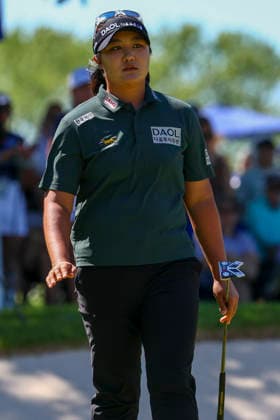 June 27, 2026, Chaska, Minnesota, United States: HAERAN RYU prepares to putt at hole seventeen. This is the third day of the 2026 KPMG WomenÃ¢â‚¬â ¢s PGA, Golf Herren Championship at Hazeltine National Golf Course in Chaska Minnesota. Chaska United States - ZUMAt166 20260627_zsp_t166_129 Copyright: xMichaelxTurnerx