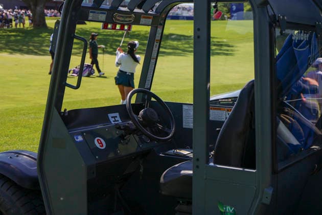 June 27, 2026, Chaska, Minnesota, United States: DONGEUN LEE hits a shot off the rough onto the green. This is the third day of the 2026 KPMG WomenÃ¢â‚¬â ¢s PGA, Golf Herren Championship at Hazeltine National Golf Course in Chaska Minnesota. Chaska United States - ZUMAt166 20260627_zsp_t166_144 Copyright: xMichaelxTurnerx