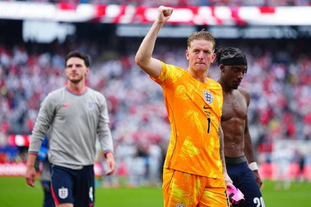 Jordan Pickford of England at full time Panama v England, 2026 FIFA World Cup, WM, Weltmeisterschaft, Fussball Group L, Football, New York New Jersey Stadium, East Rutherford, New Jersey, USA - 27 Jun 2026East Rutherford New York New Jersey Stadium New Jersey (NJ) United States of America EDITORIAL USE ONLY No use with unauthorised audio, video, data, fixture lists, club league logos or live services. Online in-match use limited to 120 images, no video emulation. No use in betting, games or single club league player publications.  Copyright: xJavierxGarcia Shutterstockx 16964353en
