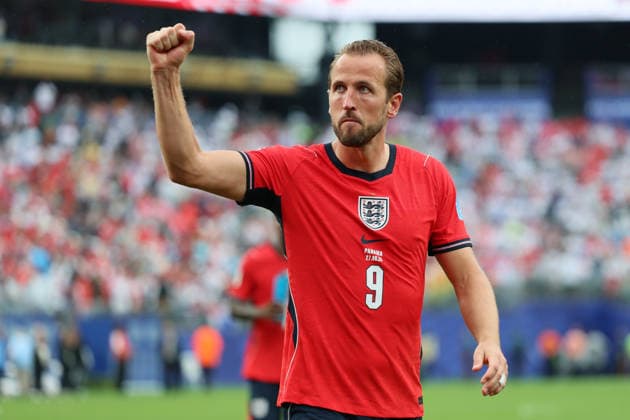 Panama v England: Group L - FIFA World Cup, WM, Weltmeisterschaft, Fussball 2026 Harry Kane of England celebrates after winning the FIFA World Cup 2026 Group L match between Panama and England at New York New Jersey Stadium on June 27, 2026 in East Rutherford, United States. East Rutherford New York New Jersey Stadium NJ United States Copyright: xAllstarxPicturexLibraryxLtdx