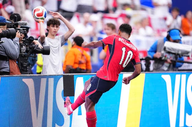 Panama v England: Group L - FIFA World Cup, WM, Weltmeisterschaft, Fussball 2026 Jude Bellingham of England reacts during the FIFA World Cup 2026 Group L match between Panama and England at New York New Jersey Stadium on June 27, 2026 in East Rutherford, New Jersey. East Rutherford NJ United States  Copyright: xJosexBretonx originalFilename:bretonhernandez-panamave260627_npROE.jpg