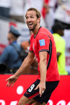 Panama v England - FIFA World Cup, WM, Weltmeisterschaft, Fussball 2026 Harry Kane of England celebrates after scoring a goal during the FIFA World Cup 2026 Group L football match between Panama and England. East Rutherford United States Copyright: xNicolòxCampox