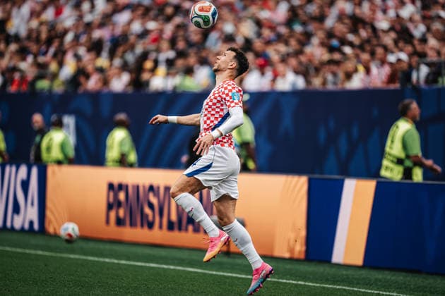 Fußball Herren FIFA Fußball-Weltmeisterschaft 2026 Gruppe L Kroatien vs. Ghana 27.06.2026 Ivan Perisic ( 14, Kroatien) Philadelphia Philadelphia Stadion Pennsylvania United States of America *** Men s Soccer 2026 FIFA World Cup Group L Croatia vs. Ghana June 27, 2026 Ivan Perisic 14, Croatia Philadelphia, Philadelphia Stadium, Pennsylvania, United States of America