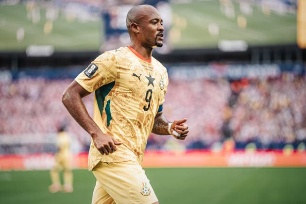 Fußball Herren FIFA Fußball-Weltmeisterschaft 2026 Gruppe L Kroatien vs. Ghana 27.06.2026 Jordan Ayew ( 9, Ghana) Philadelphia Philadelphia Stadion Pennsylvania United States of America *** Men s Soccer 2026 FIFA World Cup Group L Croatia vs. Ghana June 27, 2026 Jordan Ayew 9, Ghana Philadelphia, Philadelphia Stadium, Pennsylvania, United States of America