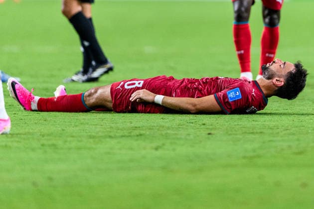 260627 Bruno Fernandes of Portugal during the FIFA World Cup, WM, Weltmeisterschaft, Fussball 2026 group stage football match between Colombia and Portugal on June 27, 2026 in Miami. Photo: Jon Olav Nesvold BILDBYRAN COP 217 JE0137 fotboll football soccer fotball vm fotbolls-vm fotball-vm fotbolls-vm 2026 fifa world cup 2026 17 bbeng *** 260627 Bruno Fernandes of Portugal during the 2026 FIFA World Cup group stage soccer match between Colombia and Portugal on June 27, 2026 in Miami. Photo by Jon Olav Nesvold, BILDBYRAN COP 217 JE0137 soccer football fotball World Cup soccer World Cup 2026 FIFA World Cup 2026 17 bbeng  Copyright: JONxOLAVxNESVOLD BB260627JE114