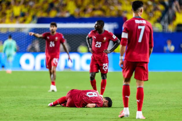 260627 Bruno Fernandes of Portugal during the FIFA World Cup, WM, Weltmeisterschaft, Fussball 2026 group stage football match between Colombia and Portugal on June 27, 2026 in Miami. Photo: Jon Olav Nesvold BILDBYRAN COP 217 JE0137 fotboll football soccer fotball vm fotbolls-vm fotball-vm fotbolls-vm 2026 fifa world cup 2026 17 bbeng *** 260627 Bruno Fernandes of Portugal during the 2026 FIFA World Cup group stage soccer match between Colombia and Portugal on June 27, 2026 in Miami. Photo by Jon Olav Nesvold, BILDBYRAN COP 217 JE0137 soccer football fotball World Cup soccer World Cup fotball World Cup soccer World Cup 2026 FIFA World Cup 2026 17 bbeng  Copyright: JONxOLAVxNESVOLD BB260627JE115
