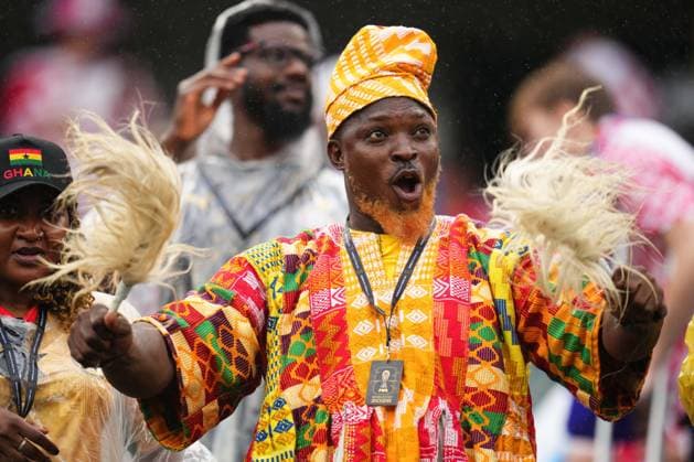June 27, 2026: A fan prior to a FIFA World Cup, WM, Weltmeisterschaft, Fussball match between Croatia and Ghana at Philadelphia Stadium in Philadelphia, Pennsylvania. CSM FIFA World Cup 2026: Croatia Vs Ghana JUN 27  - ZUMAc04_ 20260627_zma_c04_403 Copyright: xKylexRoddenx