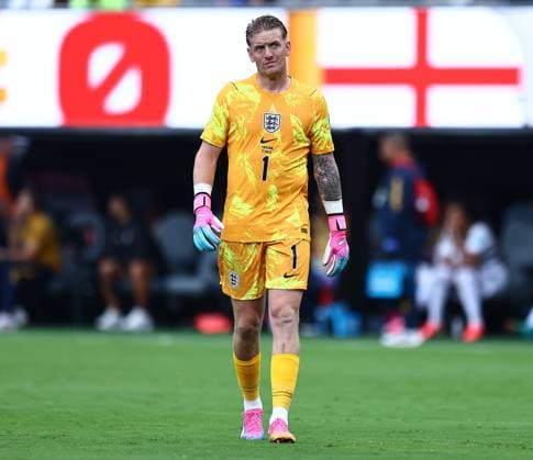 Jordan Pickford of England Panama v England, 2026 FIFA World Cup, WM, Weltmeisterschaft, Fussball Group L, Football, New York New Jersey Stadium, East Rutherford, New Jersey, USA - 27 Jun 2026East Rutherford New York New Jersey Stadium New Jersey (NJ) United States of America EDITORIAL USE ONLY No use with unauthorised audio, video, data, fixture lists, club league logos or live services. Online in-match use limited to 120 images, no video emulation. No use in betting, games or single club league player publications.  Copyright: xMichaelxZemanek Shutterstockx 16964354da
