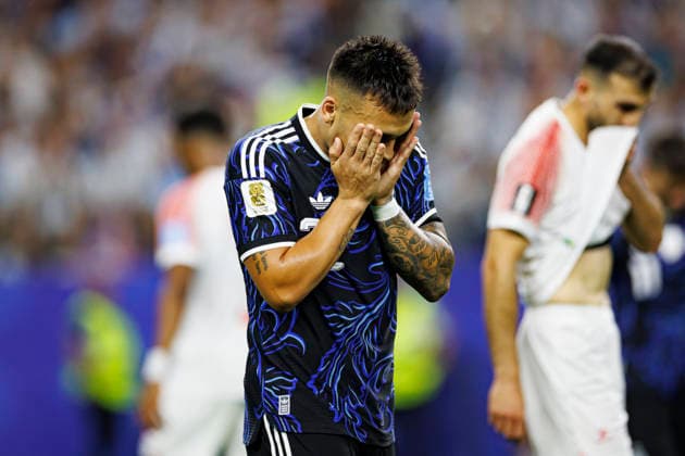 Lautaro Martinez seen during FIFA World Cup, WM, Weltmeisterschaft, Fussball 2026 game between national teams of Jordan and Argentina (Grzegorz Wajda Ball Raw Images) Arlington Dallas Stadium USA Copyright: xGrzegorzxWajdax grzegorzwajda_jordan_argentina_2526_7-29