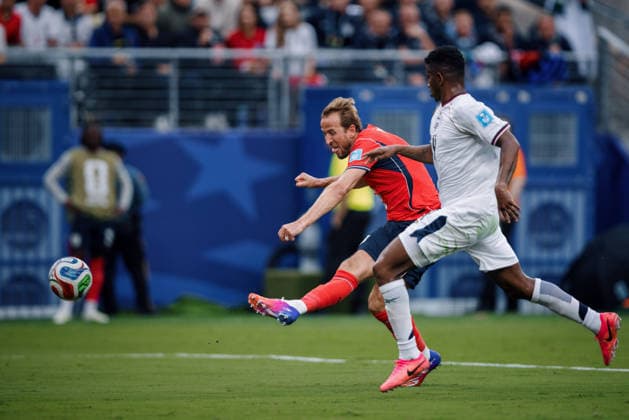 Panama vs England NOVA JERSEY, NJ - 27.06.2026: PANAMA VS ENGLAND - Kane Harry of England during the match between Panama and England, valid for the third round of the group stage of the 2026 World Cup, held at MetLife Stadium in New Jersey, United States. (Photo: Marcelo Machado de Melo Fotoarena) x2972950x  MarceloxMachadoxdexMelo