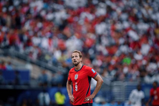 Panama vs England NOVA JERSEY, NJ - 27.06.2026: PANAMA VS ENGLAND - Kane Harry of England during the match between Panama and England, valid for the third round of the group stage of the 2026 World Cup, held at MetLife Stadium in New Jersey, United States. (Photo: Marcelo Machado de Melo Fotoarena) x2972951x  MarceloxMachadoxdexMelo