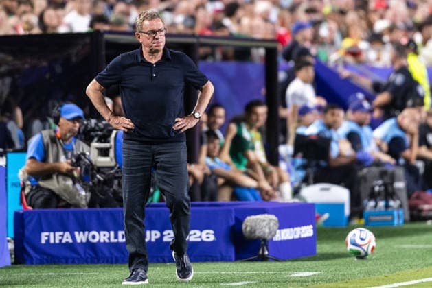 SOCCER - FIFA World Cup, WM, Weltmeisterschaft, Fussball 2026 KANSAS CITY,MISSOURI,USA,28.JUN.26 - SOCCER - FIFA World Cup 2026, group stage, Algeria vs Austria. Image shows head coach Ralf Rangnick (AUT).  GEPAxpictures xArminxRauthner