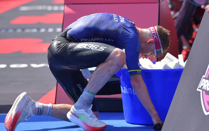 28.06.2026, xblx, Leichtathletik Ironman, Mainova IRONMAN European Championship, EM, Europameisterschaft Frankfurt 2026 v.l. Ziel, Casper Stornes (NOR) (DFL DFB REGULATIONS PROHIBIT ANY USE OF PHOTOGRAPHS as IMAGE SEQUENCES and or QUASI-VIDEO) Frankfurt *** June 28, 2026, xblx, Track and Field Ironman, Mainova IRONMAN European Championship Frankfurt 2026 v l Finish Line, Casper Stornes NOR DFL DFB REGULATIONS PROHIBIT ANY USE OF PHOTOGRAPHS as IMAGE SEQUENCES and or QUASI-VIDEO Frankfurt