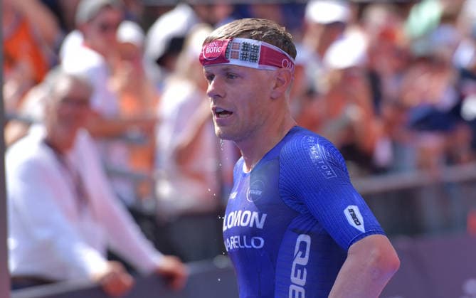 28.06.2026, xblx, Leichtathletik Ironman, Mainova IRONMAN European Championship, EM, Europameisterschaft Frankfurt 2026 v.l. Ziel, Casper Stornes (NOR) (DFL DFB REGULATIONS PROHIBIT ANY USE OF PHOTOGRAPHS as IMAGE SEQUENCES and or QUASI-VIDEO) Frankfurt *** June 28, 2026, xblx, Track and Field Ironman, Mainova IRONMAN European Championship Frankfurt 2026 v l Finish Line, Casper Stornes NOR DFL DFB REGULATIONS PROHIBIT ANY USE OF PHOTOGRAPHS as IMAGE SEQUENCES and or QUASI-VIDEO Frankfurt