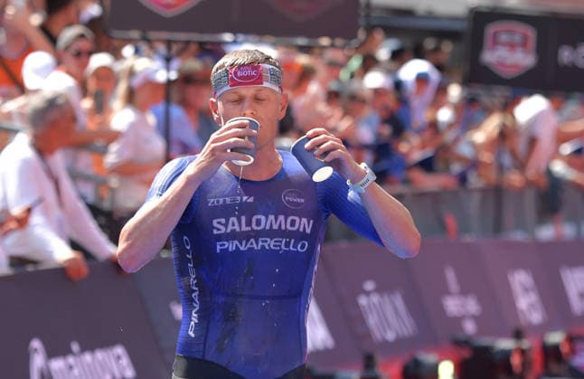 28.06.2026, xblx, Leichtathletik Ironman, Mainova IRONMAN European Championship, EM, Europameisterschaft Frankfurt 2026 v.l. Ziel, Casper Stornes (NOR) (DFL DFB REGULATIONS PROHIBIT ANY USE OF PHOTOGRAPHS as IMAGE SEQUENCES and or QUASI-VIDEO) Frankfurt *** June 28, 2026, xblx, Track and Field Ironman, Mainova IRONMAN European Championship Frankfurt 2026 v l Finish Line, Casper Stornes NOR DFL DFB REGULATIONS PROHIBIT ANY USE OF PHOTOGRAPHS as IMAGE SEQUENCES and or QUASI-VIDEO Frankfurt