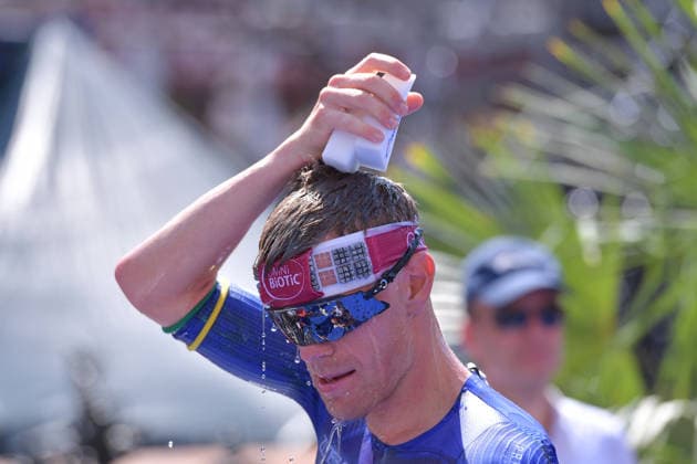 28.06.2026, xblx, Leichtathletik Ironman, Mainova IRONMAN European Championship, EM, Europameisterschaft Frankfurt 2026 v.l. Ziel, Casper Stornes (NOR) (DFL DFB REGULATIONS PROHIBIT ANY USE OF PHOTOGRAPHS as IMAGE SEQUENCES and or QUASI-VIDEO) Frankfurt *** June 28, 2026, xblx, Track and Field Ironman, Mainova IRONMAN European Championship Frankfurt 2026 v l Finish Line, Casper Stornes NOR DFL DFB REGULATIONS PROHIBIT ANY USE OF PHOTOGRAPHS as IMAGE SEQUENCES and or QUASI-VIDEO Frankfurt