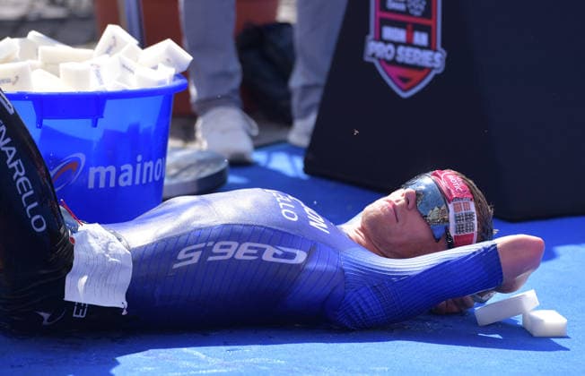 28.06.2026, xblx, Leichtathletik Ironman, Mainova IRONMAN European Championship, EM, Europameisterschaft Frankfurt 2026 v.l. Ziel, Casper Stornes (NOR) (DFL DFB REGULATIONS PROHIBIT ANY USE OF PHOTOGRAPHS as IMAGE SEQUENCES and or QUASI-VIDEO) Frankfurt *** June 28, 2026, xblx, Track and Field Ironman, Mainova IRONMAN European Championship Frankfurt 2026 v l Finish Line, Casper Stornes NOR DFL DFB REGULATIONS PROHIBIT ANY USE OF PHOTOGRAPHS as IMAGE SEQUENCES and or QUASI-VIDEO Frankfurt