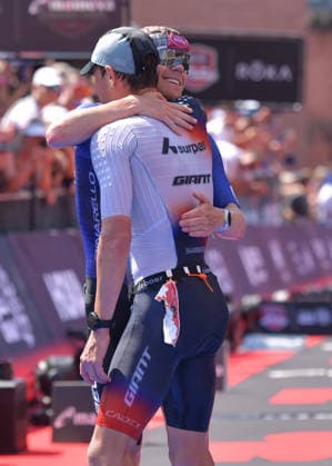 28.06.2026, xblx, Leichtathletik Ironman, Mainova IRONMAN European Championship, EM, Europameisterschaft Frankfurt 2026 v.l. Ziel, Casper Stornes (NOR), Gustav Iden (NOR) (DFL DFB REGULATIONS PROHIBIT ANY USE OF PHOTOGRAPHS as IMAGE SEQUENCES and or QUASI-VIDEO) Frankfurt *** June 28, 2026, xblx, Track and Field Ironman, Mainova IRONMAN European Championship Frankfurt 2026 v l Finish Line, Casper Stornes NOR, Gustav Iden NOR DFL DFB REGULATIONS PROHIBIT ANY USE OF PHOTOGRAPHS as IMAGE SEQUENCES and or QUASI-VIDEO Frankfurt