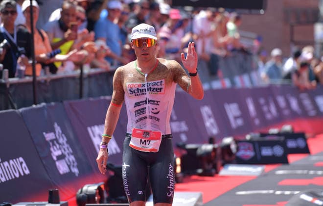 28.06.2026, xblx, Leichtathletik Ironman, Mainova IRONMAN European Championship, EM, Europameisterschaft Frankfurt 2026 v.l. Ziel, Jonas Hoffmann (DEU) (DFL DFB REGULATIONS PROHIBIT ANY USE OF PHOTOGRAPHS as IMAGE SEQUENCES and or QUASI-VIDEO) Frankfurt *** June 28, 2026, xblx, Track and Field Ironman, Mainova IRONMAN European Championship Frankfurt 2026 v l Finish Line, Jonas Hoffmann DEU DFL DFB REGULATIONS PROHIBIT ANY USE OF PHOTOGRAPHS as IMAGE SEQUENCES and or QUASI-VIDEO Frankfurt