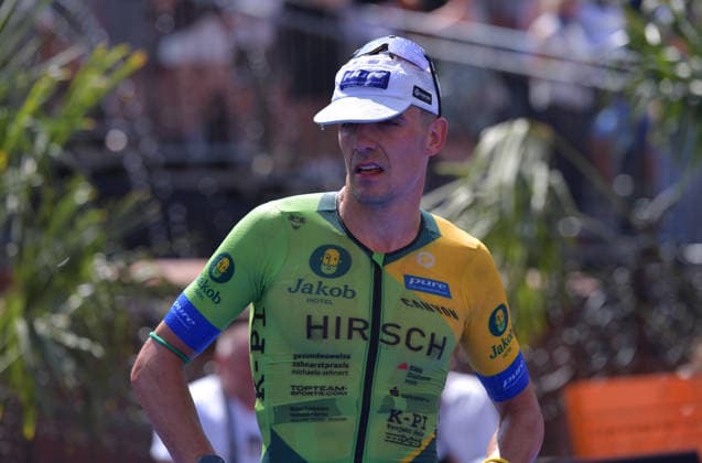 28.06.2026, xblx, Leichtathletik Ironman, Mainova IRONMAN European Championship, EM, Europameisterschaft Frankfurt 2026 v.l. Ziel, Wilhelm Willi Hirsch (DEU) (DFL DFB REGULATIONS PROHIBIT ANY USE OF PHOTOGRAPHS as IMAGE SEQUENCES and or QUASI-VIDEO) Frankfurt *** June 28, 2026, xblx, Track and Field Ironman, Mainova IRONMAN European Championship Frankfurt 2026 v l Finish Line, Wilhelm Willi Hirsch DEU DFL DFB REGULATIONS PROHIBIT ANY USE OF PHOTOGRAPHS as IMAGE SEQUENCES and or QUASI-VIDEO Frankfurt