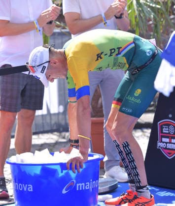 28.06.2026, xblx, Leichtathletik Ironman, Mainova IRONMAN European Championship, EM, Europameisterschaft Frankfurt 2026 v.l. Ziel, Wilhelm Willi Hirsch (DEU) (DFL DFB REGULATIONS PROHIBIT ANY USE OF PHOTOGRAPHS as IMAGE SEQUENCES and or QUASI-VIDEO) Frankfurt *** June 28, 2026, xblx, Track and Field Ironman, Mainova IRONMAN European Championship Frankfurt 2026 v l Finish Line, Wilhelm Willi Hirsch DEU DFL DFB REGULATIONS PROHIBIT ANY USE OF PHOTOGRAPHS as IMAGE SEQUENCES and or QUASI-VIDEO Frankfurt