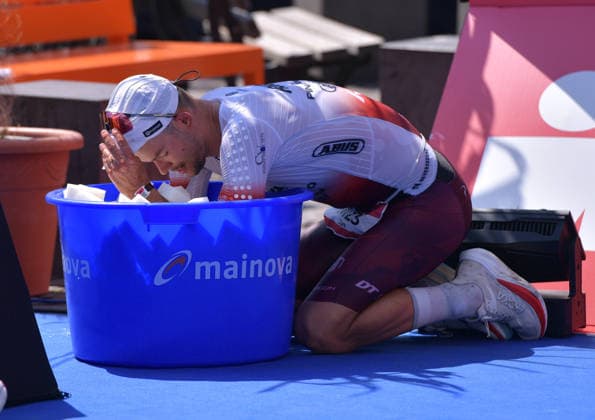 28.06.2026, xblx, Leichtathletik Ironman, Mainova IRONMAN European Championship, EM, Europameisterschaft Frankfurt 2026 v.l. Ziel, Jan Stratmann (DEU) (DFL DFB REGULATIONS PROHIBIT ANY USE OF PHOTOGRAPHS as IMAGE SEQUENCES and or QUASI-VIDEO) Frankfurt *** June 28, 2026, xblx, Track and Field Ironman, Mainova IRONMAN European Championship Frankfurt 2026 v l Finish Line, Jan Stratmann DEU DFL DFB REGULATIONS PROHIBIT ANY USE OF PHOTOGRAPHS as IMAGE SEQUENCES and or QUASI-VIDEO Frankfurt