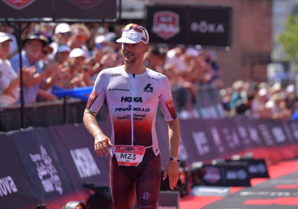 28.06.2026, xblx, Leichtathletik Ironman, Mainova IRONMAN European Championship, EM, Europameisterschaft Frankfurt 2026 v.l. Ziel, Jan Stratmann (DEU) (DFL DFB REGULATIONS PROHIBIT ANY USE OF PHOTOGRAPHS as IMAGE SEQUENCES and or QUASI-VIDEO) Frankfurt *** June 28, 2026, xblx, Track and Field Ironman, Mainova IRONMAN European Championship Frankfurt 2026 v l Finish Line, Jan Stratmann DEU DFL DFB REGULATIONS PROHIBIT ANY USE OF PHOTOGRAPHS as IMAGE SEQUENCES and or QUASI-VIDEO Frankfurt