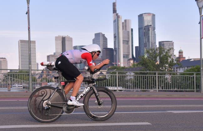 28.06.2026, xblx, Leichtathletik Ironman, Mainova IRONMAN European Championship, EM, Europameisterschaft Frankfurt 2026 v.l. Andrea Salvisberg (DFL DFB REGULATIONS PROHIBIT ANY USE OF PHOTOGRAPHS as IMAGE SEQUENCES and or QUASI-VIDEO) Frankfurt *** June 28, 2026, xblx, Track and Field Ironman, Mainova IRONMAN European Championship Frankfurt 2026 v l Andrea Salvisberg DFL DFB REGULATIONS PROHIBIT ANY USE OF PHOTOGRAPHS as IMAGE SEQUENCES and or QUASI-VIDEO Frankfurt