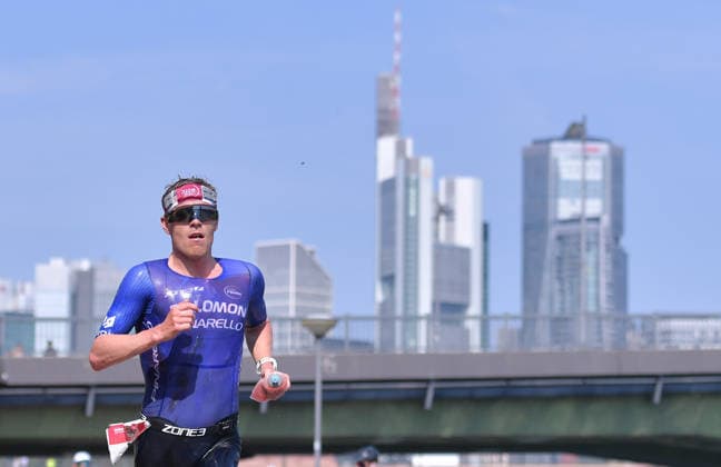 28.06.2026, xblx, Leichtathletik Ironman, Mainova IRONMAN European Championship, EM, Europameisterschaft Frankfurt 2026 v.l. Laufstrecke, Laufen, Lauf, Marathon, Casper Stornes (NOR) (DFL DFB REGULATIONS PROHIBIT ANY USE OF PHOTOGRAPHS as IMAGE SEQUENCES and or QUASI-VIDEO) Frankfurt *** June 28, 2026, xblx, Track and Field Ironman, Mainova IRONMAN European Championship Frankfurt 2026 v l Running Course, Running, Run, Marathon, Casper Stornes NOR DFL DFB REGULATIONS PROHIBIT ANY USE OF PHOTOGRAPHS as IMAGE SEQUENCES and or QUASI-VIDEO Frankfurt