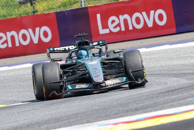 George Russell (Mercedes-AMG Petronas 63), Rennen, Grosser Preis von Oesterreich, Motorsport, Herren, Formel 1, 28.06.2026 Spielberg Steiermark Oesterreich *** George Russell, Mercedes AMG Petronas 63, Race, Austrian Grand Prix, Motorsports, Men, Formula 1, June 28, 2026, Spielberg, Styria, Austria Copyright: xkolbert-press ChristianxKolbertx