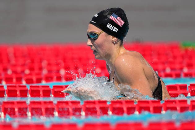 Alexandra Walsh of United States, 200m Breaststroke Women Heats, during the 62nd Settecolli swimming meeting at Stadio del Nuoto in Rome (Italy), June 28, 2026. antoniettaxbaldassarre