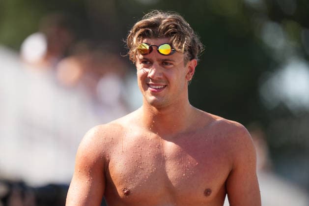 Noe Ponti of Switzerland, 50m Butterfly Men Heats, during the 62nd Settecolli swimming meeting at Stadio del Nuoto in Rome (Italy), June 28, 2026. antoniettaxbaldassarre