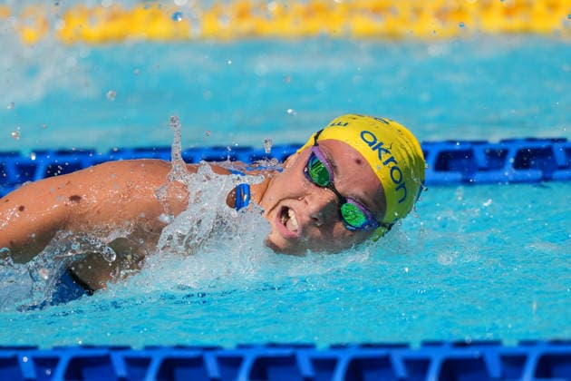 Giulia Zambelli of Italy, 200m Butterfly Women Heats, during the 62nd Settecolli swimming meeting at Stadio del Nuoto in Rome (Italy), June 28, 2026. antoniettaxbaldassarre