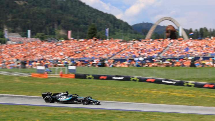 MOTORSPORTS, FORMULA 1 - GP of Austria 2026 SPIELBERG,AUSTRIA,28.JUN.26 - MOTORSPORTS, FORMULA 1 - Grand Prix of Austria, Red Bull Ring. Image shows George Russell (GBR Mercedes).  GEPAxpictures xMarioxBuehner-Wei