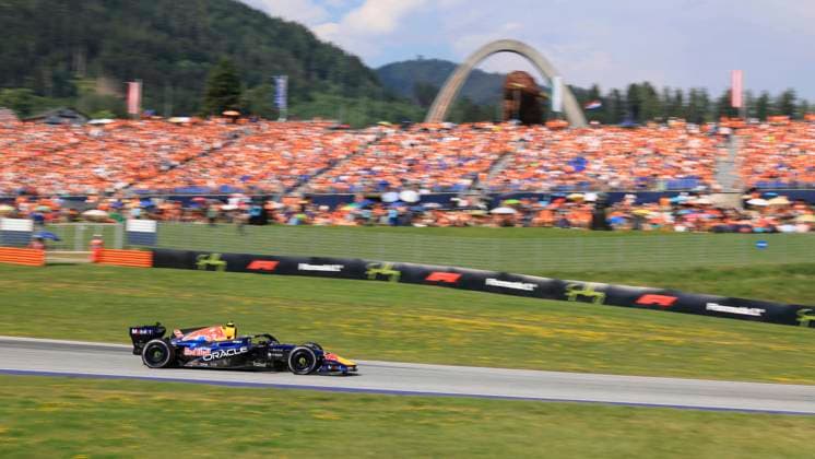 MOTORSPORTS, FORMULA 1 - GP of Austria 2026 SPIELBERG,AUSTRIA,28.JUN.26 - MOTORSPORTS, FORMULA 1 - Grand Prix of Austria, Red Bull Ring. Image shows Isack Hadjar (FRA Red Bull Racing).  GEPAxpictures xMarioxBuehner-Wei